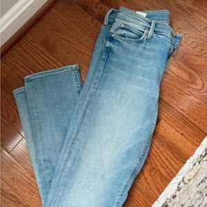 MOTHER Mid Rise Dazzler Flood